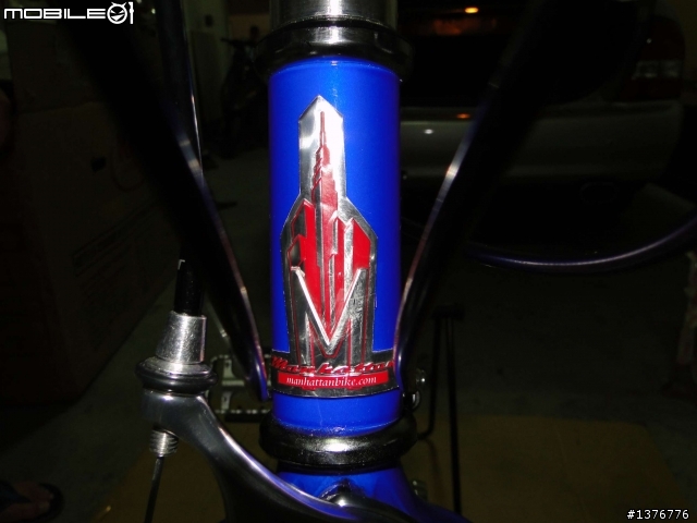 有箱子的開箱文 入門鋼管車最優的選擇 KHS Manhattan 500 藍款