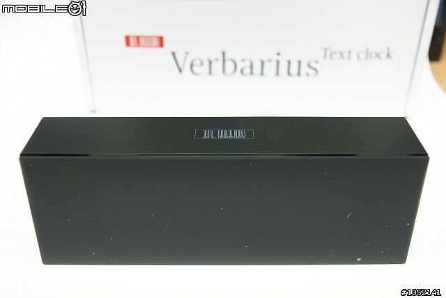 【遠在天邊,近在眼前之開箱】Verbarius文字型數位時鐘