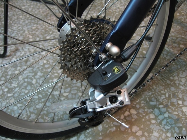Dahon mu 內變系列車也能用立車架了