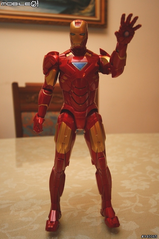 無法降落之我愛鋼鐵人--Iron Man 25cm鋼琴烤漆 公仔開箱文