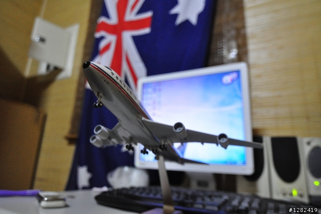 華航 B 744 (B-161)