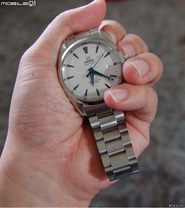 開箱-Omega Seamaster Aqua Terra 同軸擒縱天文台認證機械表