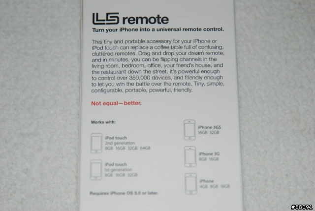 老iPhone的物盡其用,遙控器們!通通交給我來吧!L5 Remote開箱(06/28更新)
