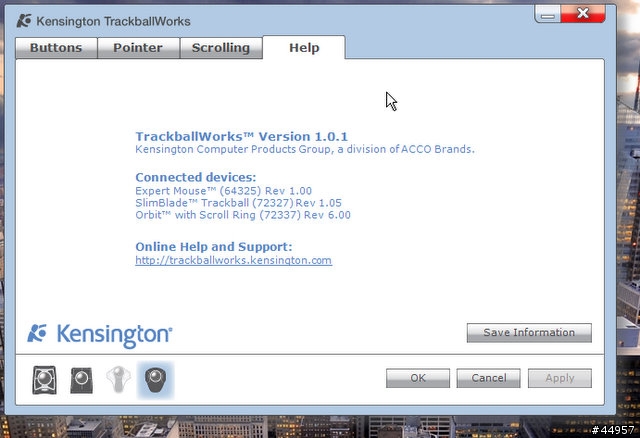 解放你的軌跡球!Kensington Trackball Works正式版來了!
