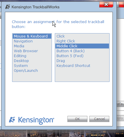 解放你的軌跡球!Kensington Trackball Works正式版來了!