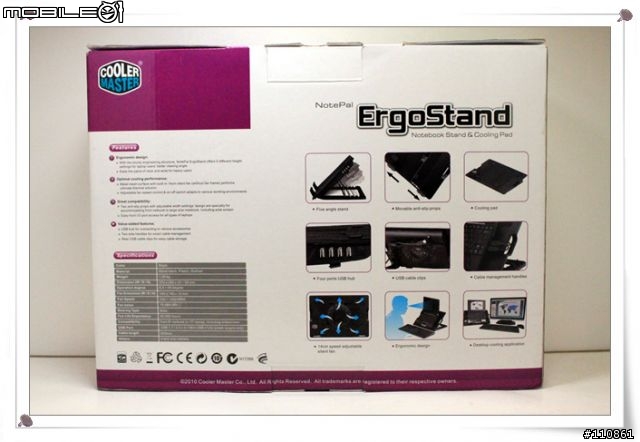 冷至尊 CoolerMaster NotePal ErgoStand筆記型散熱墊