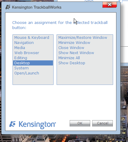 解放你的軌跡球!Kensington Trackball Works正式版來了!