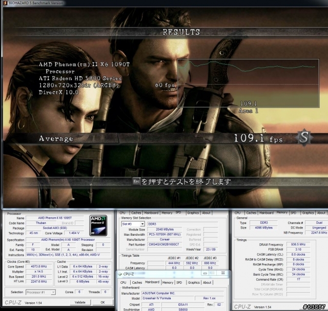 AMD最頂級Phenom II X6 1090T搭配ASUS Crosshair IV Formula超頻效能完整解析