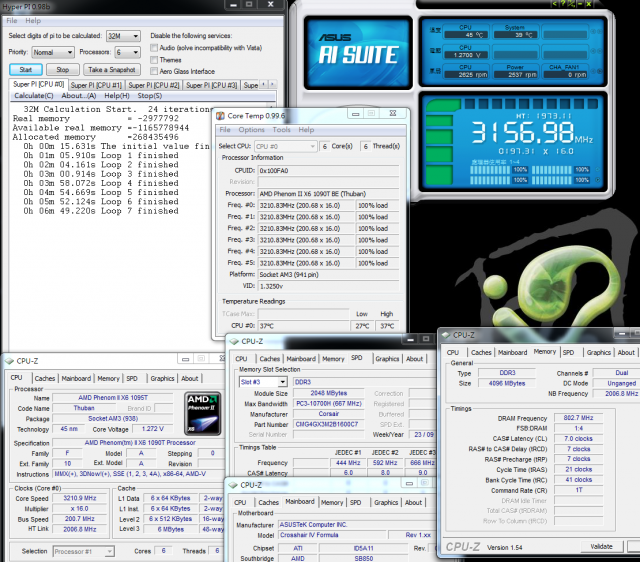 AMD最頂級Phenom II X6 1090T搭配ASUS Crosshair IV Formula超頻效能完整解析