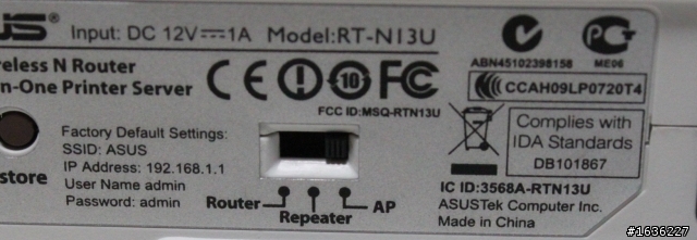 ASUS RT-N13U入手心得