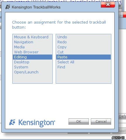 感動!千呼萬喚始出來的 Kensington Slimblade Traceball 按鍵可程式化軟體 Released!