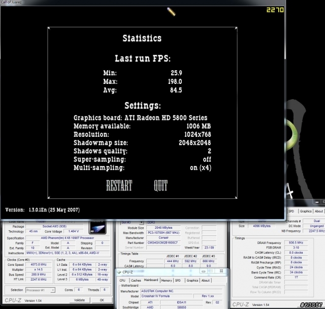 AMD最頂級Phenom II X6 1090T搭配ASUS Crosshair IV Formula超頻效能完整解析