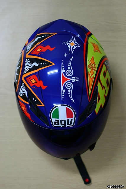 外觀分享 AGV-K3太陽/月亮 猴王彩繪帽