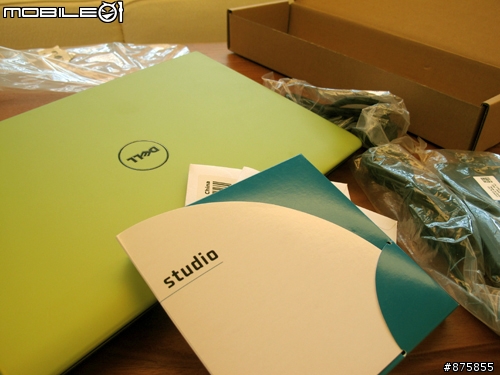 Dell Studio 14 春天綠 開箱文分享