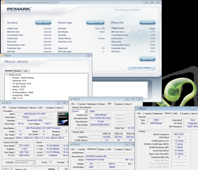AMD最頂級Phenom II X6 1090T搭配ASUS Crosshair IV Formula超頻效能完整解析