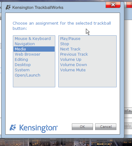 解放你的軌跡球!Kensington Trackball Works正式版來了!