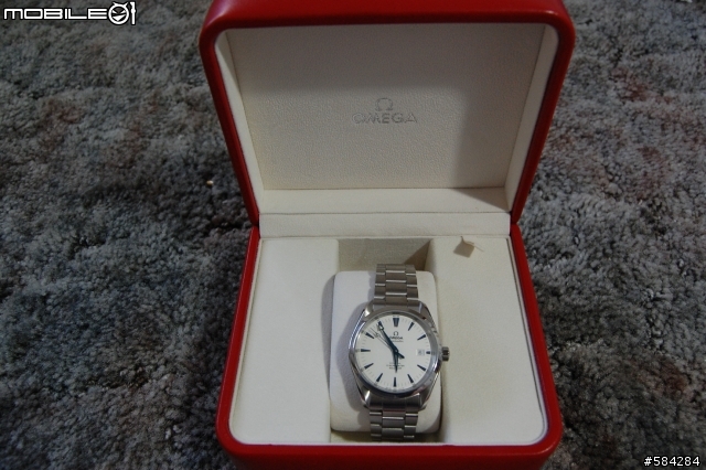 開箱-Omega Seamaster Aqua Terra 同軸擒縱天文台認證機械表