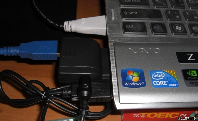 Vaio Z115 實測 USB 3.0 HDD