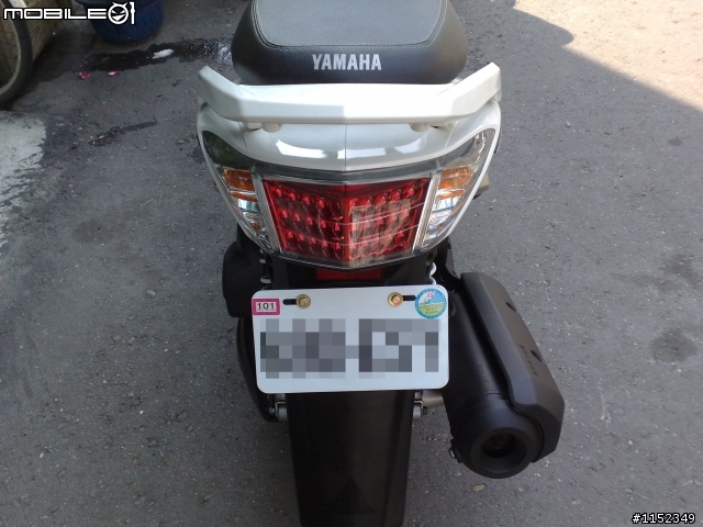 【分享】YAMAHA 2010 白金新勁戰 慢了一個星期的開箱!!