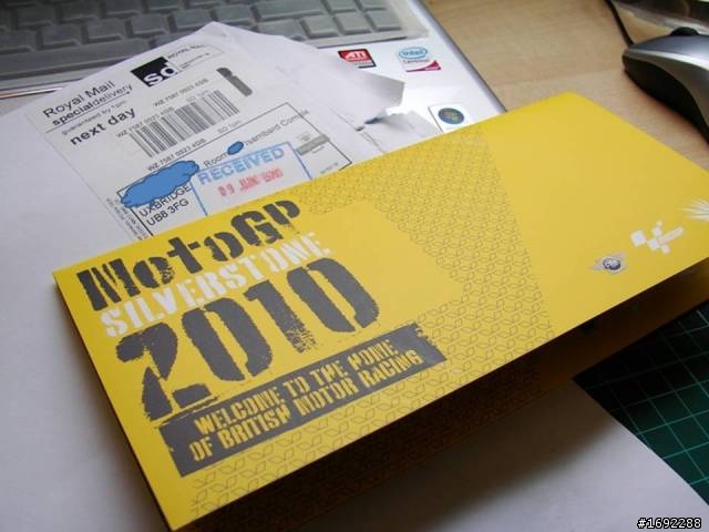 開封文之 Moto GP 英國站門票