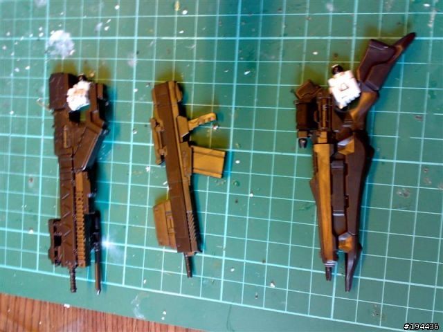 機戰傭兵White Glint素組+墨線+水貼+消光
