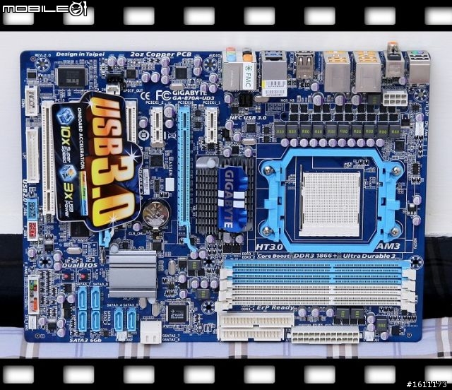【雙開箱】新敗入技嘉870A-UD3、2.5吋U3外接盒分享