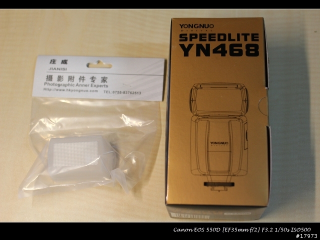 YN-468 永諾閃燈開箱
