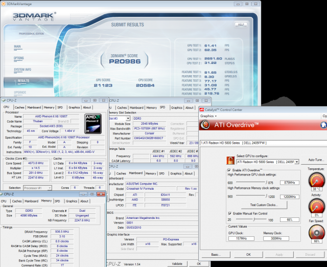 AMD最頂級Phenom II X6 1090T搭配ASUS Crosshair IV Formula超頻效能完整解析