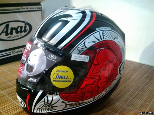 開箱:ARAI RR5 NAKANO