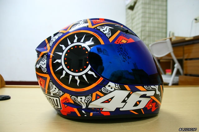 外觀分享 AGV-K3太陽/月亮 猴王彩繪帽