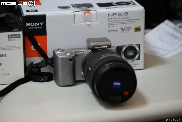 SONY NEX-5 變焦鏡版(單純分享非開箱文^^)