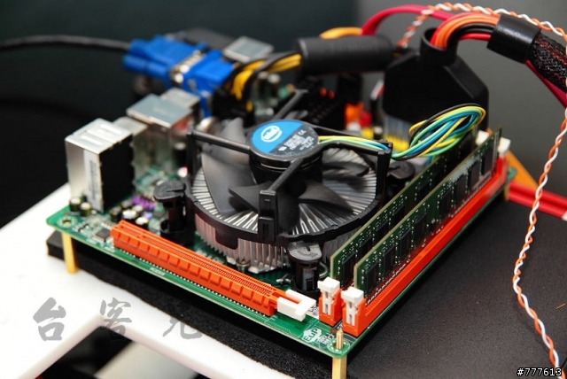 ECS H55H-I配上火熱的intel 655K效能實測