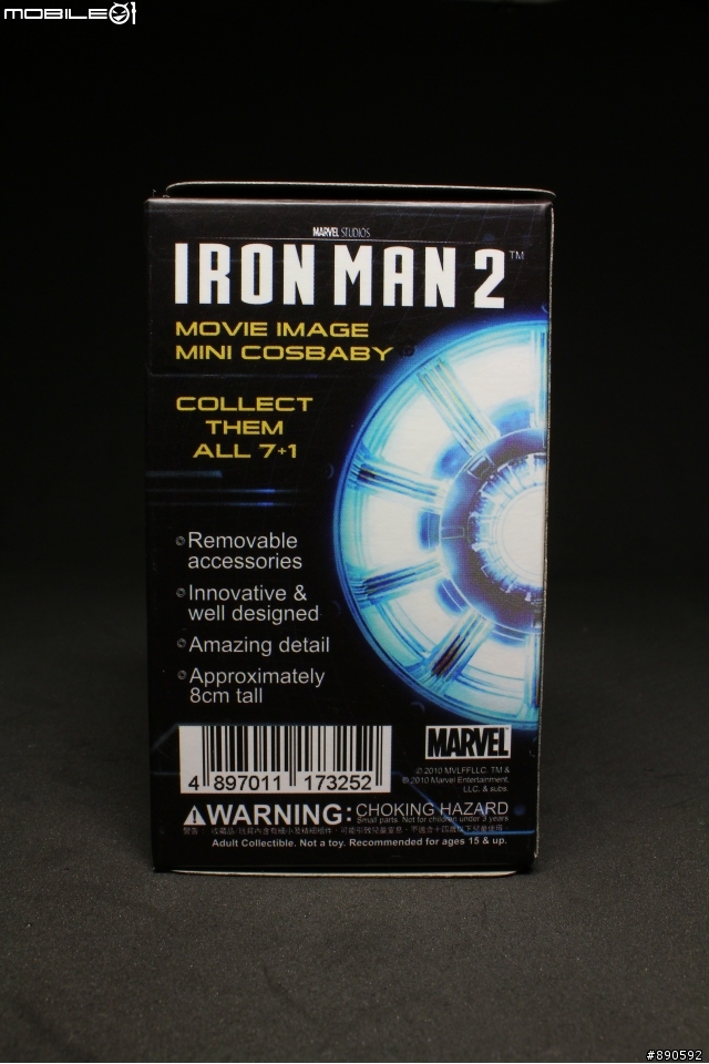『Iron Man 3吋"可動"公仔』詳圖介紹!! <超多圖>