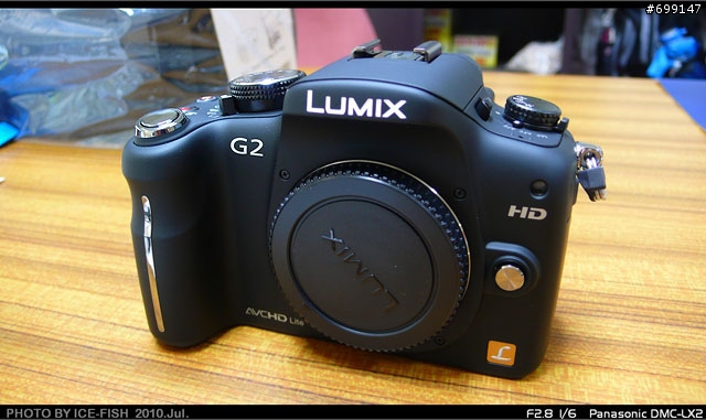 Panasonic LUMIX G2 黑色開箱