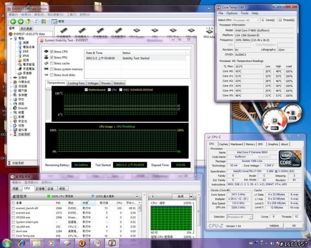 研究生錢真多之980X小測試