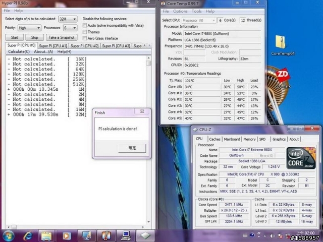 研究生錢真多之980X小測試
