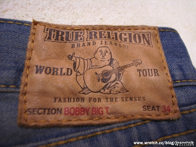 ☆開箱+實穿測試☆ True Religion Bobby Big T