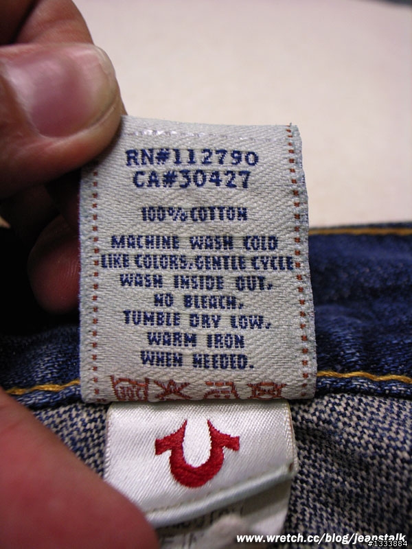 ☆開箱+實穿測試☆ True Religion Bobby Big T