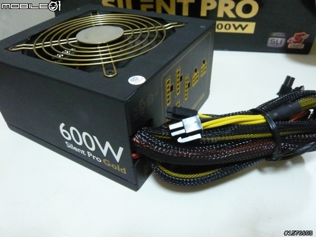 平價金牌登場!! CoolerMaster Silent Pro Gold 600w