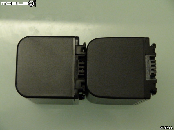 原廠與副廠SONY V系列電池比較與測試:DB-FV70