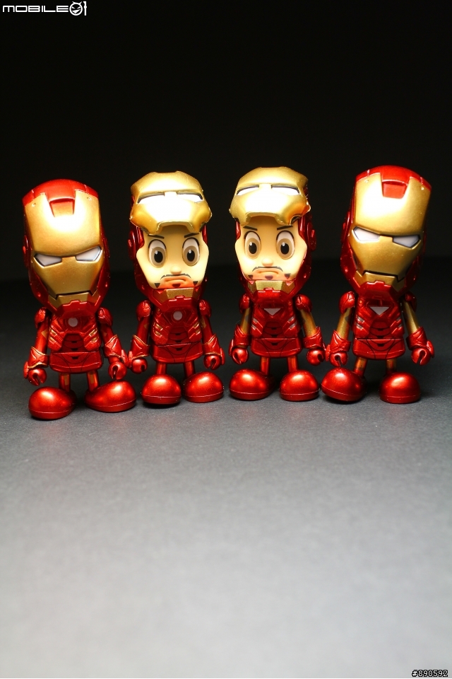 『Iron Man 3吋"可動"公仔』詳圖介紹!! <超多圖>