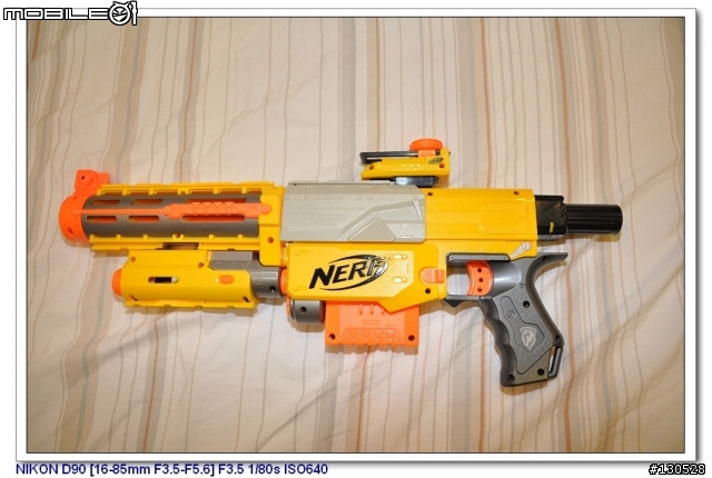 家裡的小小戰爭--NERF空氣泡棉槍--新增間諜小手槍