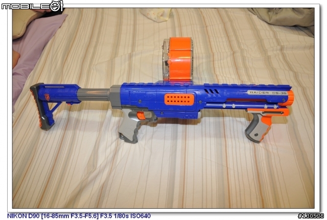 家裡的小小戰爭--NERF空氣泡棉槍--新增間諜小手槍