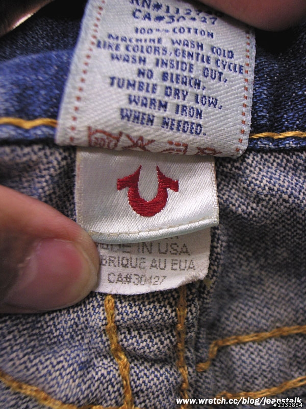 ☆開箱+實穿測試☆ True Religion Bobby Big T