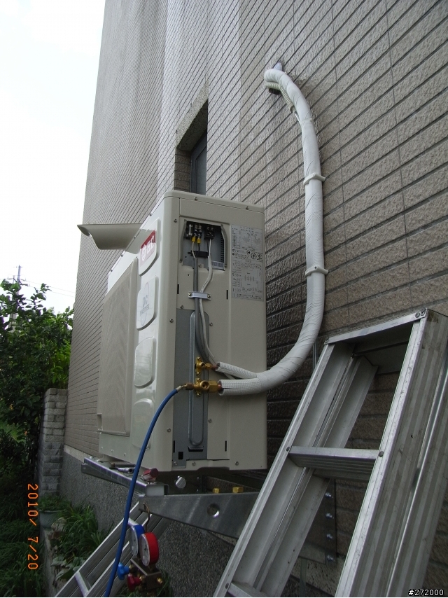 日立RAS-63NS/RAC-63NS變頻冷暖終於安裝完成