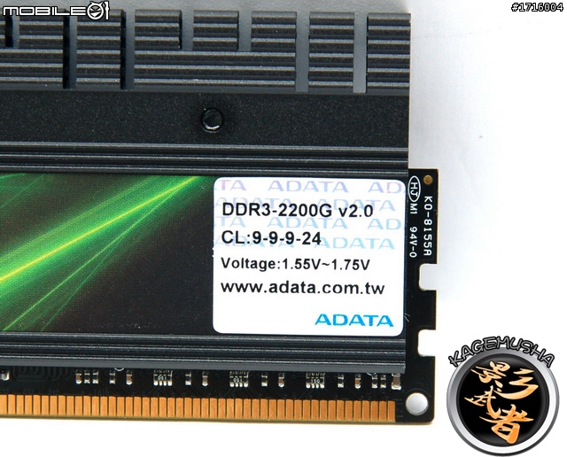 ADATA DDR3 2200G 設定分享交流