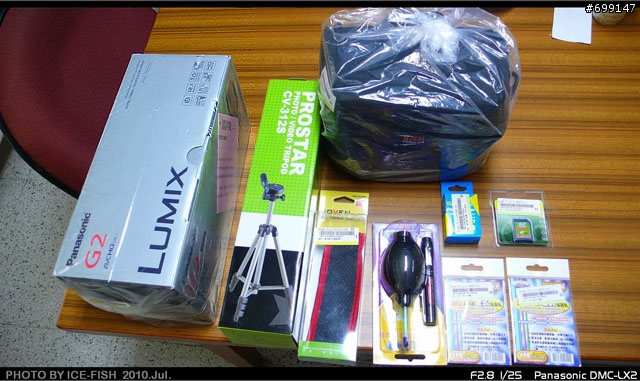 Panasonic LUMIX G2 黑色開箱