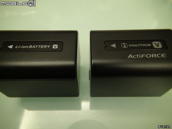 原廠與副廠SONY V系列電池比較與測試:DB-FV70