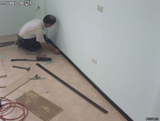 比利時 Quick Step 白色凡爾賽(風采UF1248) 安裝過程圖多