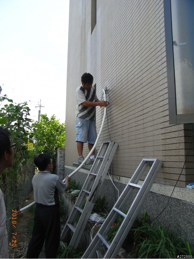 日立RAS-63NS/RAC-63NS變頻冷暖終於安裝完成